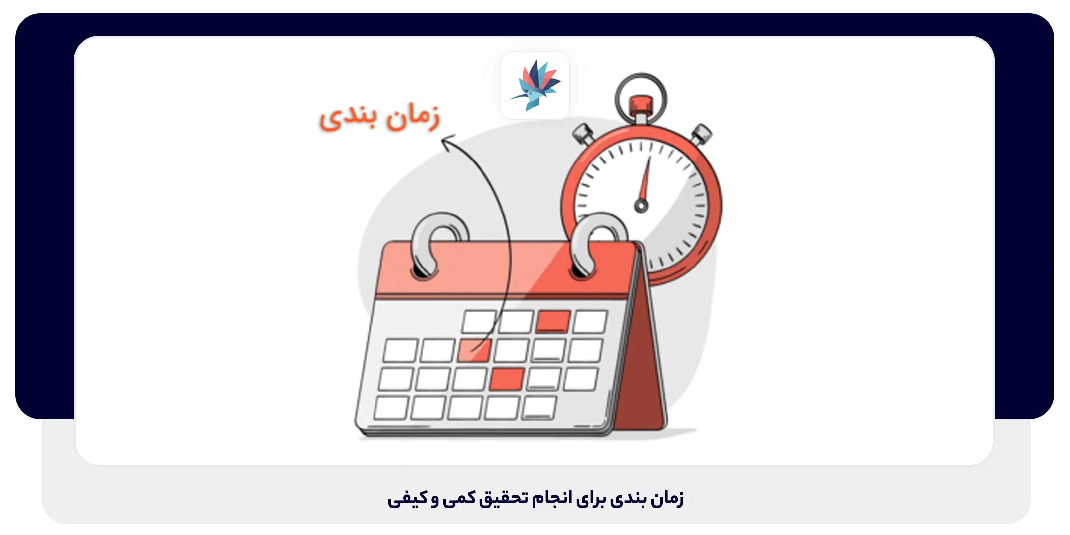 زمانبندی تحقیق کمی و کیفی | داناپرداز