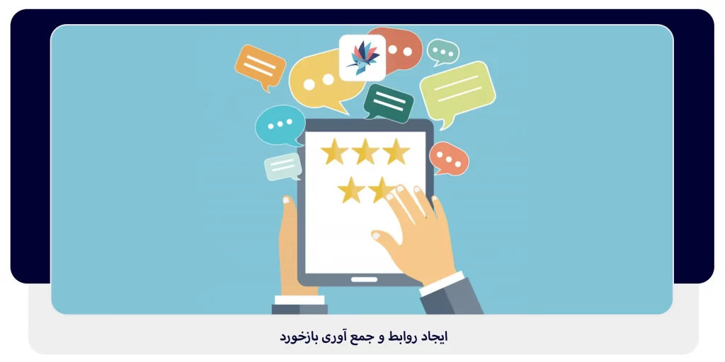 ایجاد روابط و جمع آوری بازخورد | داناپرداز