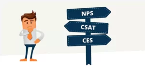 مقایسه CSAT، CES و NPS