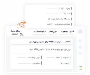 پاسخ های تیکت