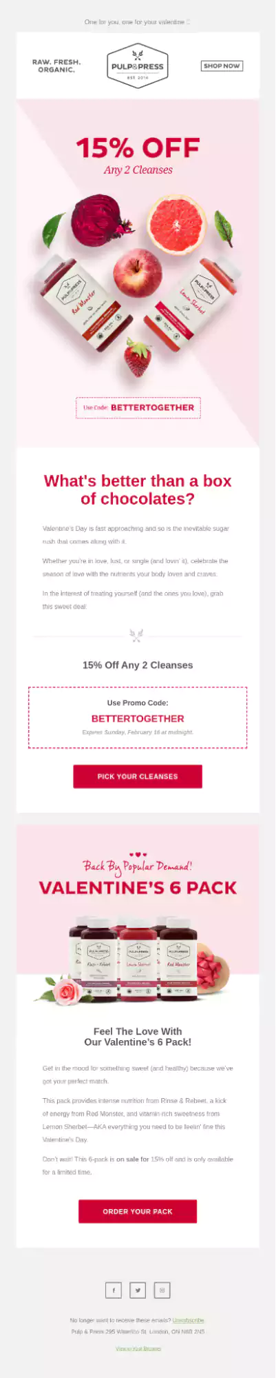 ایمیل pulp and press