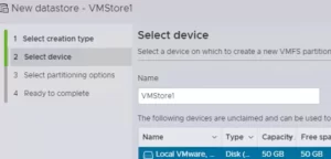 پیکربندی ESXI 8