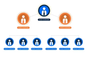 چارت سازمانی ونقش سی آر ام  در آن